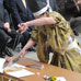 Ceremony for kitchen knives, Daisho-in Temple