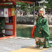 Bugaku dancer, Engi-raku play (2012)