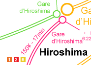 Carte d'accès à Miyajima