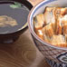 Anago-meshi et bouillon à l'huître