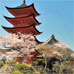 Goju-no-to (Pagode à 5 étages) et Senjokaku (Pavillon aux 1000 tatamis)
