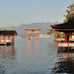 Le Torii vu du Sanctuaire d'Itsukushima
