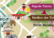 Carte Itinéraire pour 2 jours à Miyajima - Journée 2