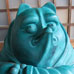 Statue de moine Tanuki au Temple Daisho-in